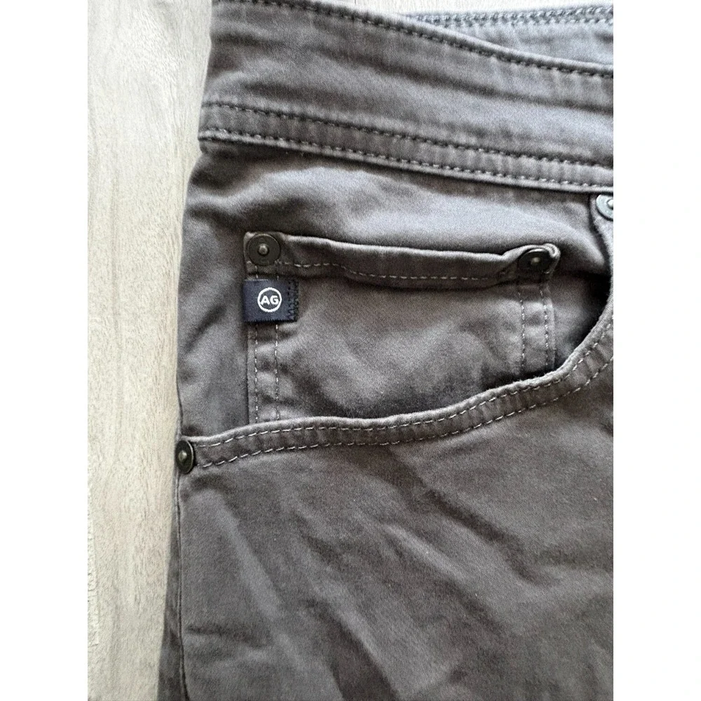 AG Jeans Adriano Goldschmied Pants Mens 38x32* Gray Everett Slim Straight Casual